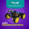 1 PAKET LENGKAP ROBOT PENGHINDAR RINTANGAN (OBSTACLE AVOIDING ROBOT)
