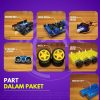 3 PAKET LENGKAP ROBOT PENGHINDAR RINTANGAN (OBSTACLE AVOIDING ROBOT)