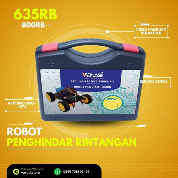 5 Robot Pengikut Garis (Line Following Robot)