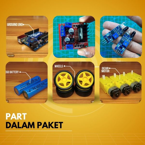 6 Robot Pengikut Garis (Line Following Robot)